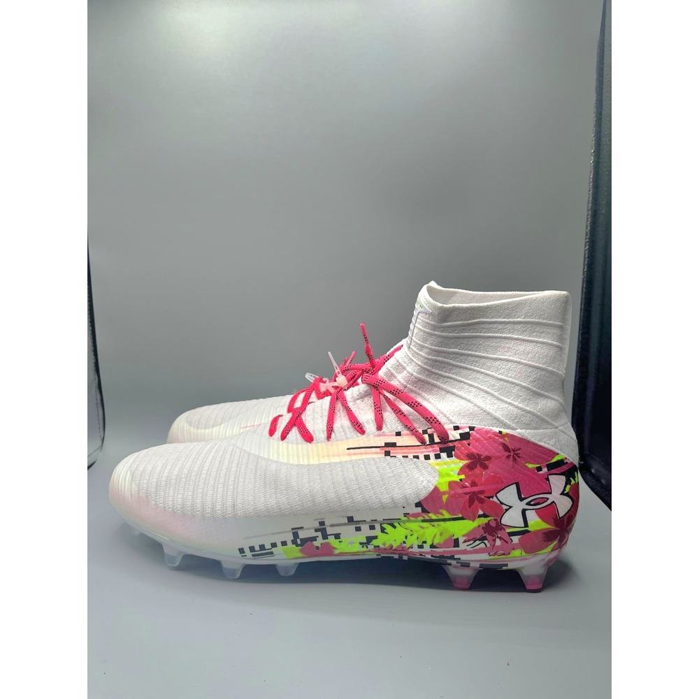 Under Armour Highlight Pro LE Men's Size 16 Lacrosse Cleats 6005974-100 New